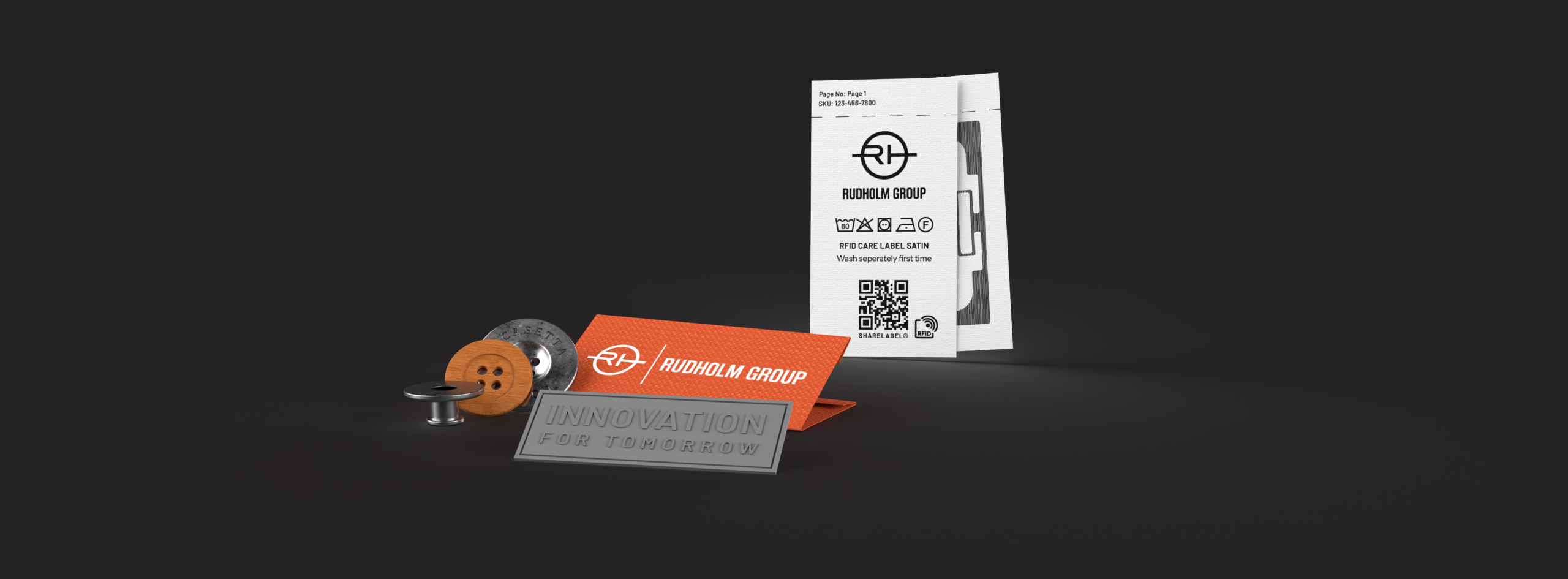 3D modelling of apparel labels, trims and packaging