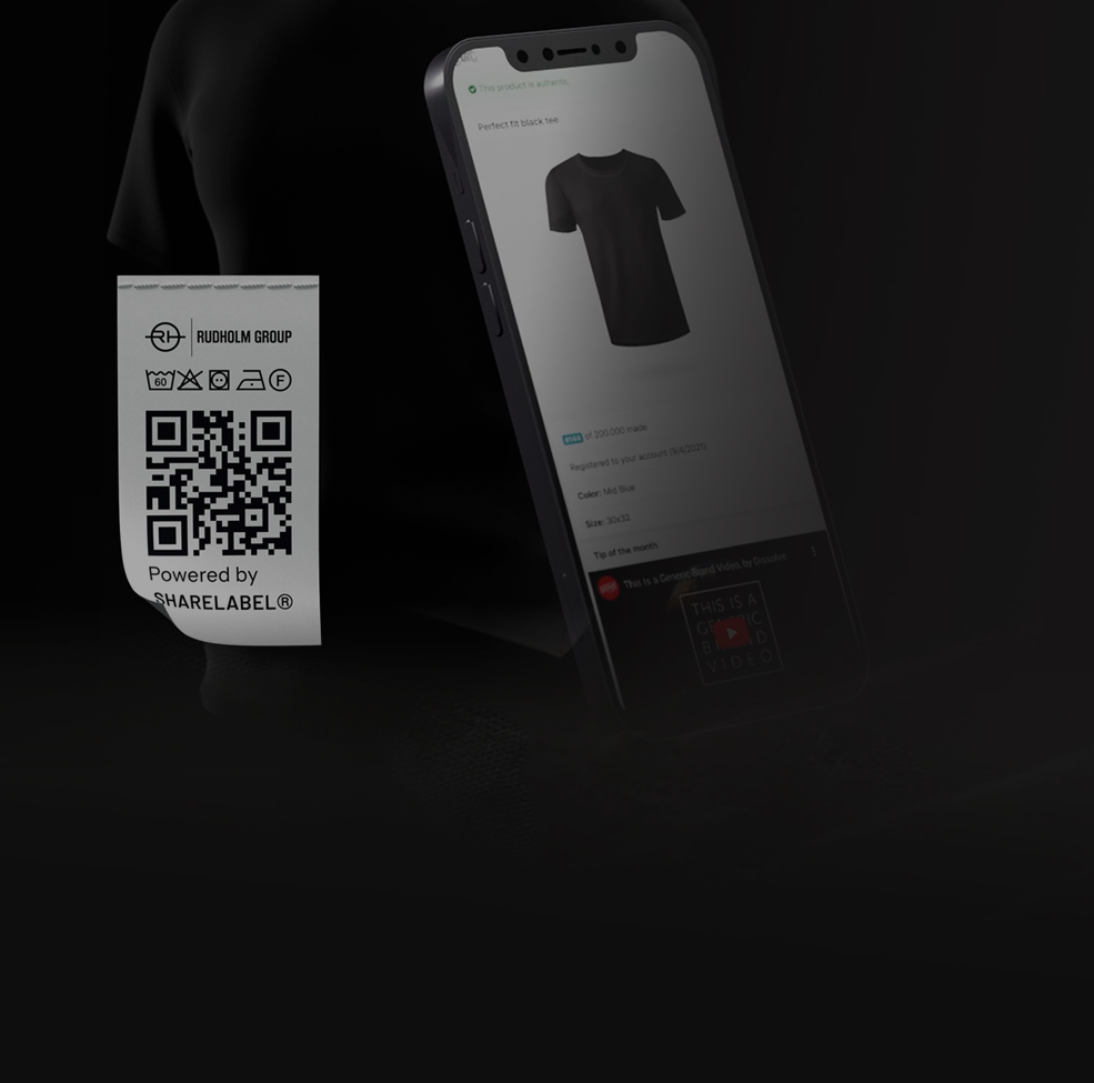 ShareLabel® Digital Product Passport solution for apparel and footwear