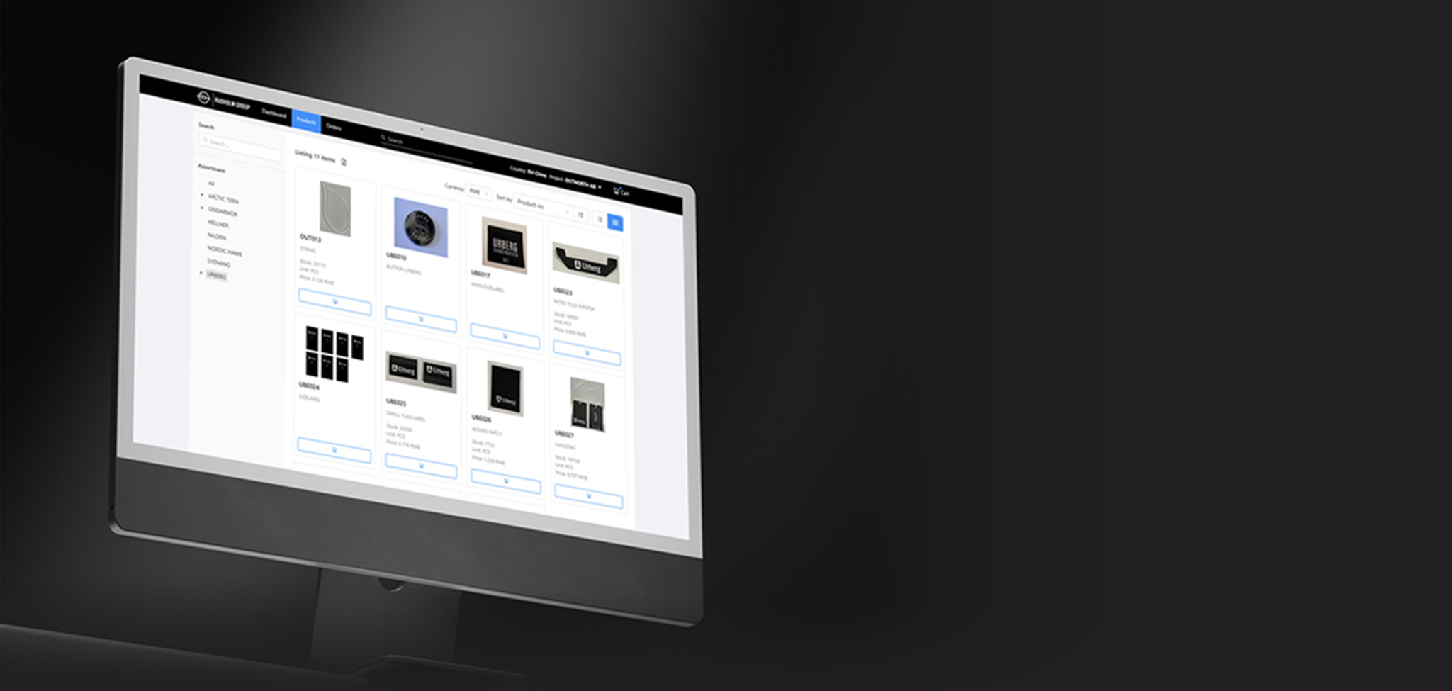 Rudholm.Online digital ordering platform for brands and vendors