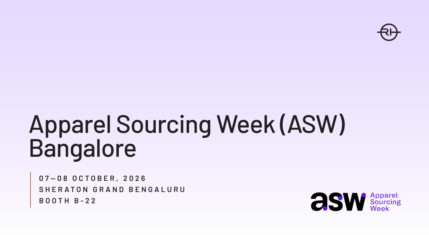 Rudholm Group at Apparel Sourcing Week India 2026